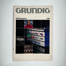 Programma grundig hifi - programma, 1984