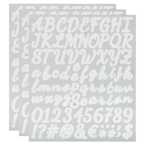Adesivi lettere numeri - adesivi, lettere/numeri
