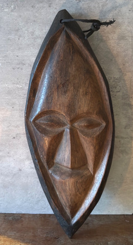 Maschera parete tribale in - da,