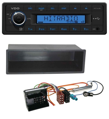 Autoradio usb vdo aux 1din - usb, mp3