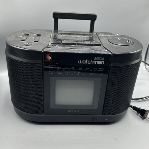 Vintage sony mega - mega, watchman