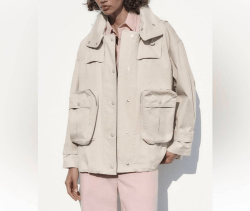 Zara women pocket - women's, parka