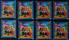 8 bustine di figurine Il Mondo degli Animali Un'esplosione di colori, Panini