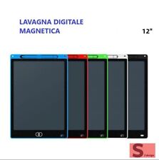 lavagnetta cancellabile digitale lavagna magnetica per bambini 12 pollici