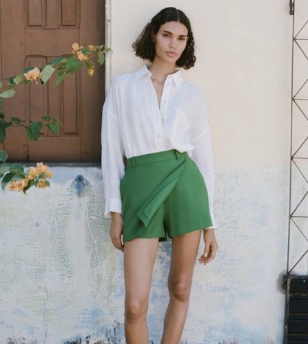 Zara pantaloncino vita - , alta