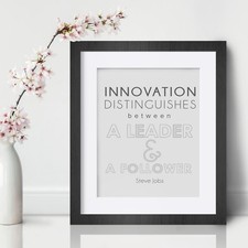 Steve Jobs Ispirazione Wall
