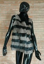 GILET in PELLICCIA di lapin
