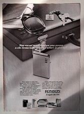 Pubblicità accendini Ronson (1973)