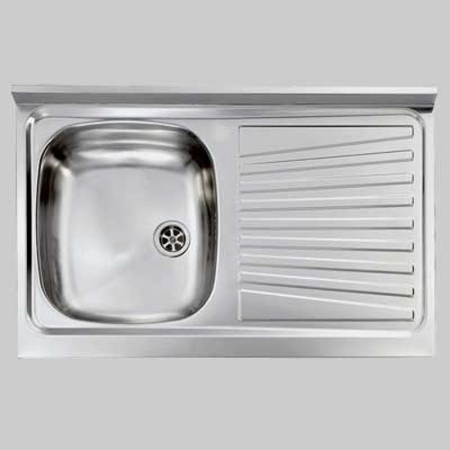 Lavello inox una vasca - inox,