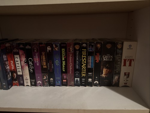 Stephen king movies vhs - stephen,