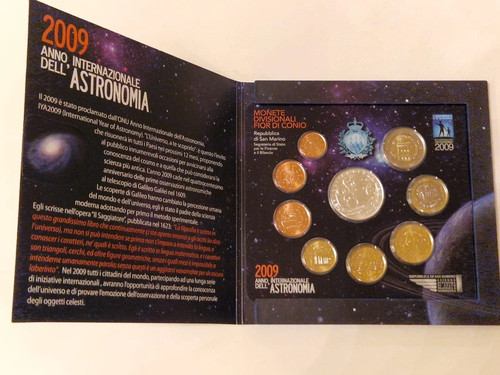 San marino coin set 2009 - san,