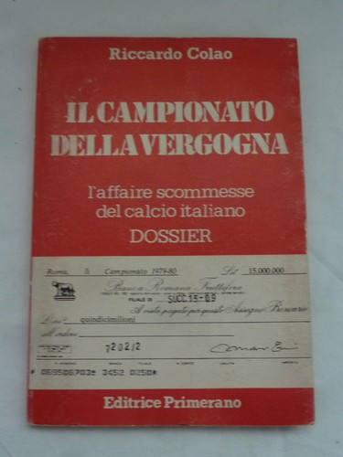 Campionato della vergogna - vergogna,