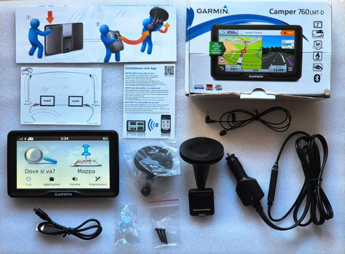 Navigatore garmin camper 760 - camper,