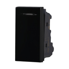 Frutti serie compatibile Bticino Axolute Nero - Interruttori- Prese USB