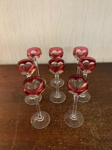 Bicchieri liquore rossa - bicchieri,
