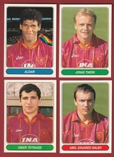 LOTTO DI 4 FIGURINE CALCIATORI