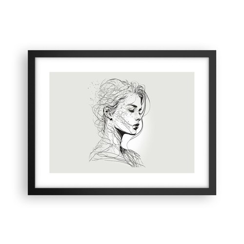 Poster 40x30cm donna - poster, ritratto