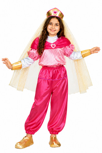 Costume genietta rosa - genietta, vestito