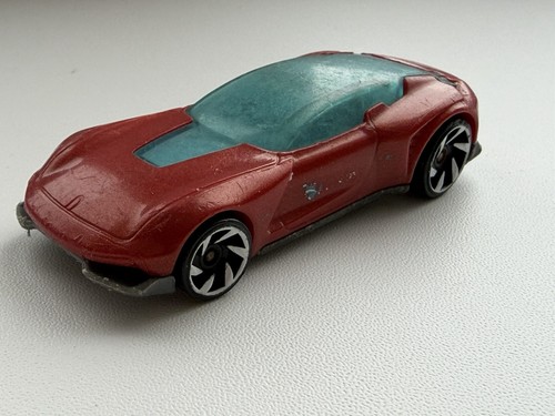 Hot wheels red - wheels, brown