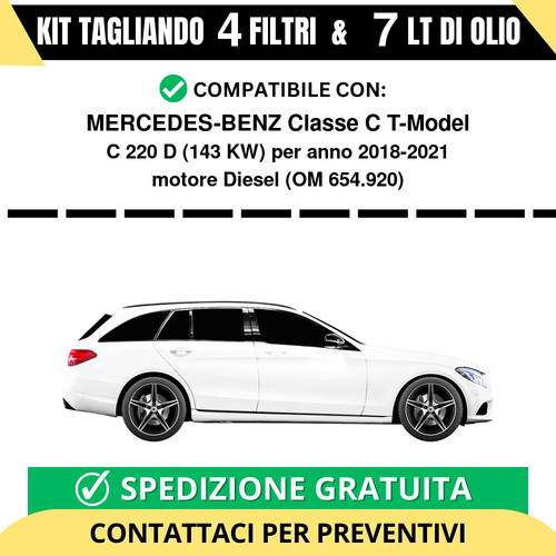 Tagliando per mercedes benz - tagliando,