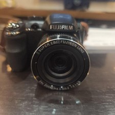 Fotocamera Fujifilm FinePix S3200 24x Zoom Bridge Nera Testata Funzionante...