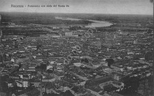 Cartolina Piacenza - Panorama