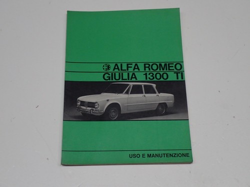 Alfa romeo giulia 1300 - giulia, ti