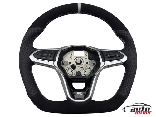 Tuning volante pelle alcantara - volante,