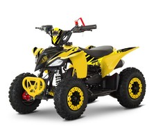 Mini Quad Bambino 49cc 50cc ATV Storm Beneo Hiro Furios dai 3/7 anni Giallo
