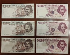 banconote 50.000 e 100.000