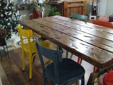 tavolo  industriale ferro e