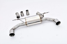 Scarico sportivo duplex FMS BMW serie 3 316d 318d 320d F30 F31 per posteriore 335i dal 10/2011