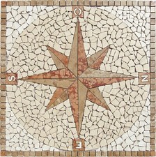 Rosoni 66x66 rosone - rosoni, mosaico