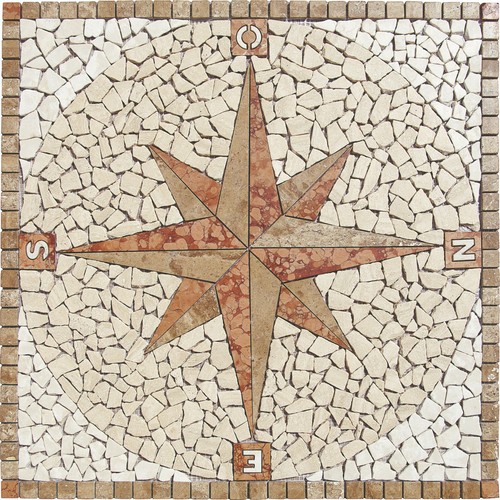 Rosoni 66x66 rosone mosaico - rosoni, cm