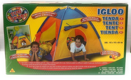 Giocheria tenda igloo con 100 - giocheria,