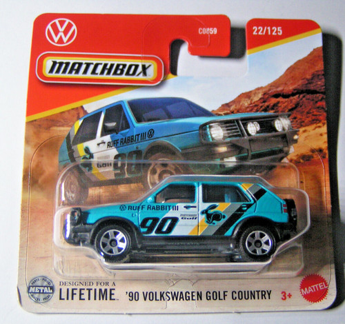 Matchbox volkswagen golf - matchbox,