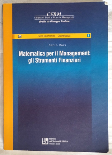 Matematica per management - per,