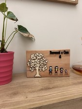 Targhetta Famiglia In Legno