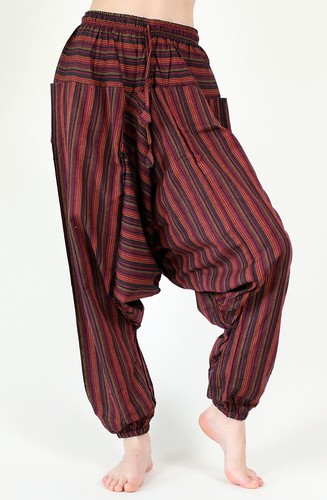 Pantaloni harem righe - pantaloni, a