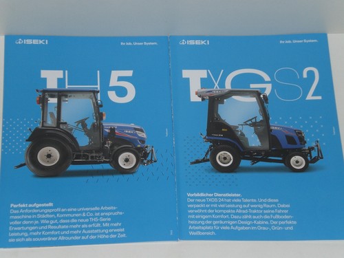 Brochure trattori iseki txg - trattori,