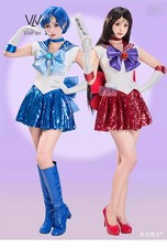 Sailor Mars Sailor Mercury