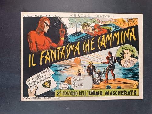 Fumetto uomo mascherato albi - l'uomo,
