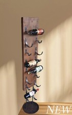 PORTABOTTIGLIE VINO LEGNO CANTINETTA H152 ESPOSITORE VINO PORTABOTTIGLIE FERRO