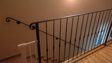 CORRIMANO in Ferro Battuto 