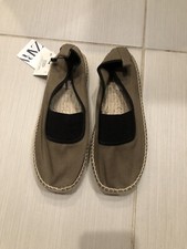 NET ZARA GREEN ESPADRILLES