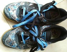 MUNICH SCARPA SNEAKERS DONNA LUREX BLU NR.36 