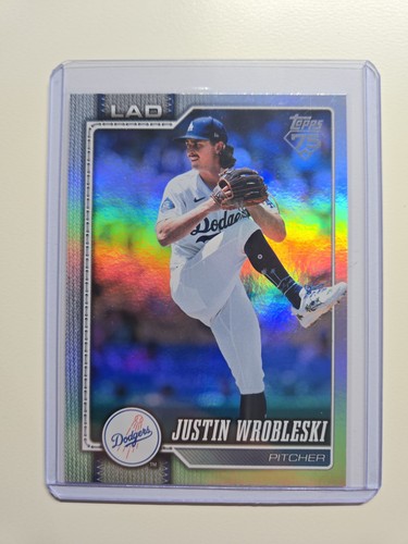 Justin wrobleski 2026 topps - justin,