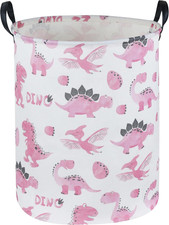 Cesto Portabiancheria Rosa Con