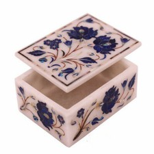 Portagioie in marmo 4" x 3" x