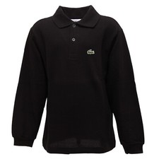 4316R polo bimbo LACOSTE NOIR